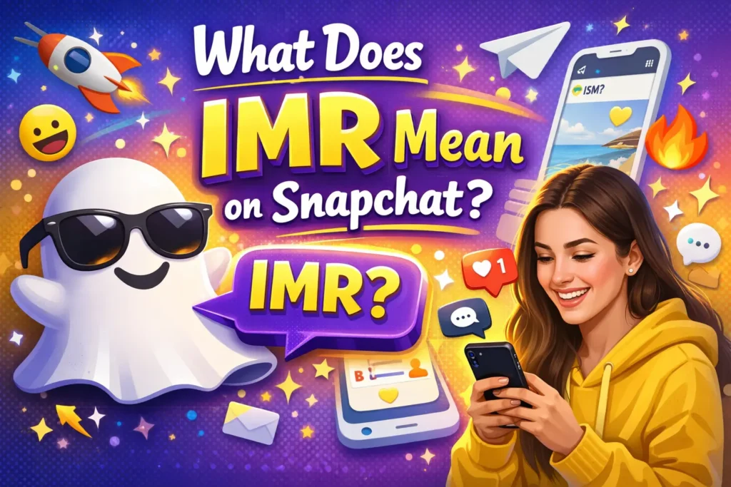 What Does IMR Mean on Snapchat