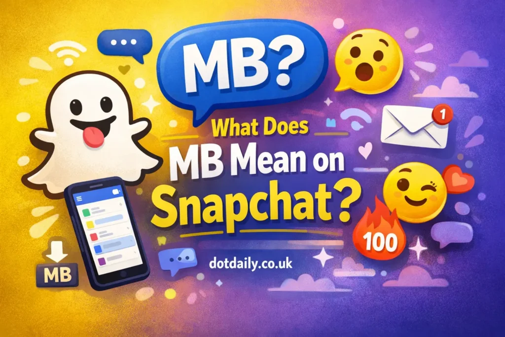 What Does MB Mean on Snapchat